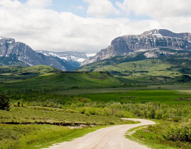 Dirt Road in Central Montana